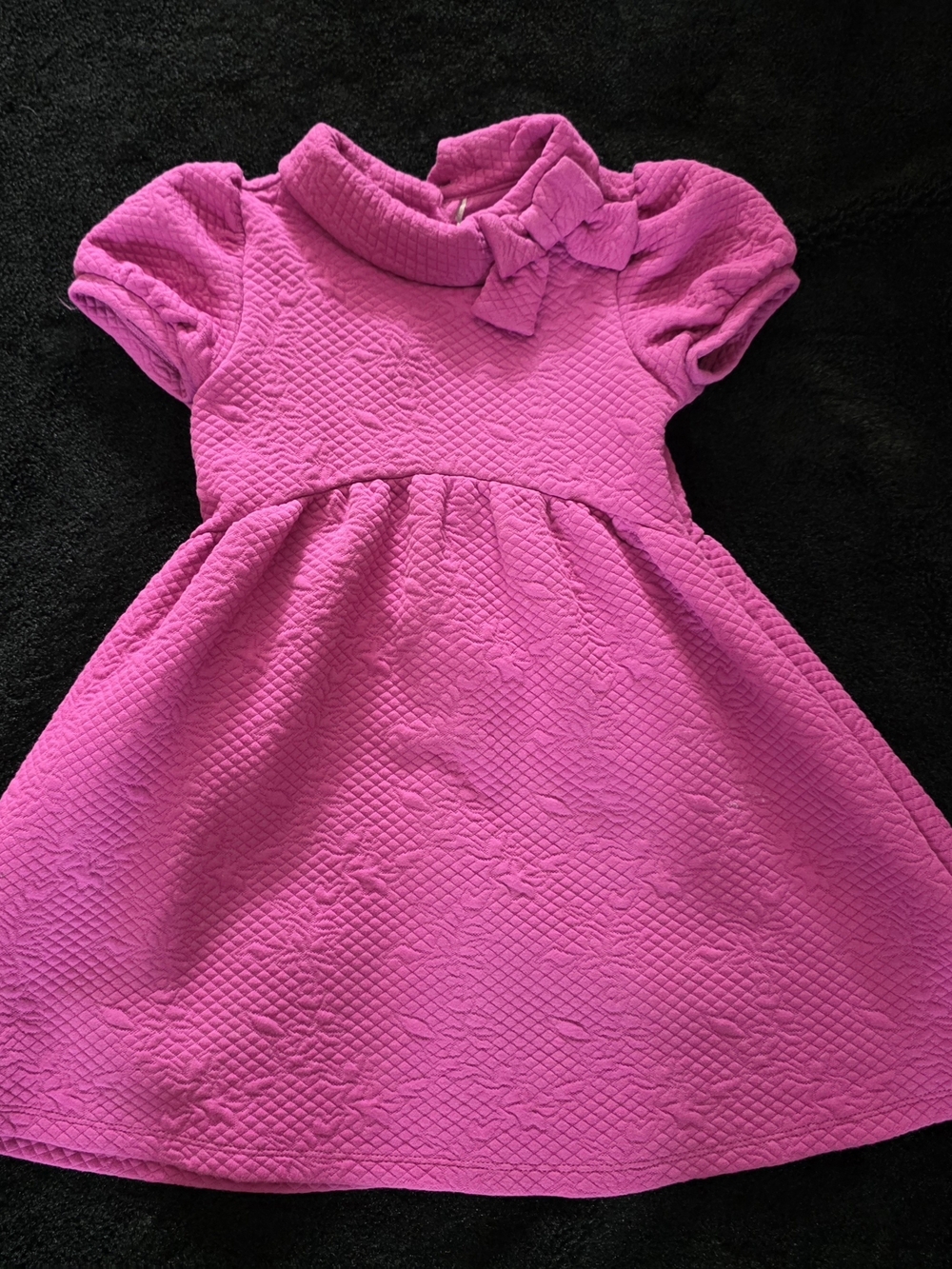 Janie and Jack Orchid Quilted Dress